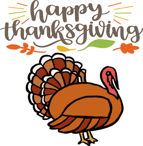 Transparent Thanksgiving Birds Cartoon Beak for Thanksgiving Turkey for Thanksgiving