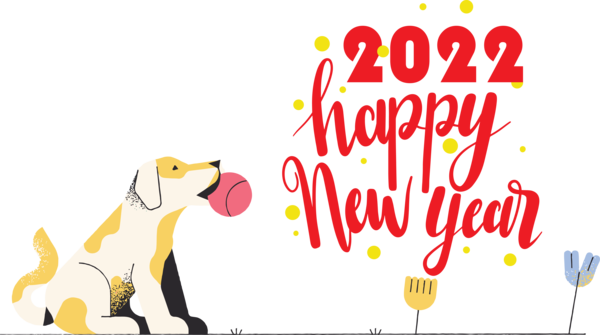 Transparent New Year Human Cartoon Behavior for Happy New Year 2022 for New Year