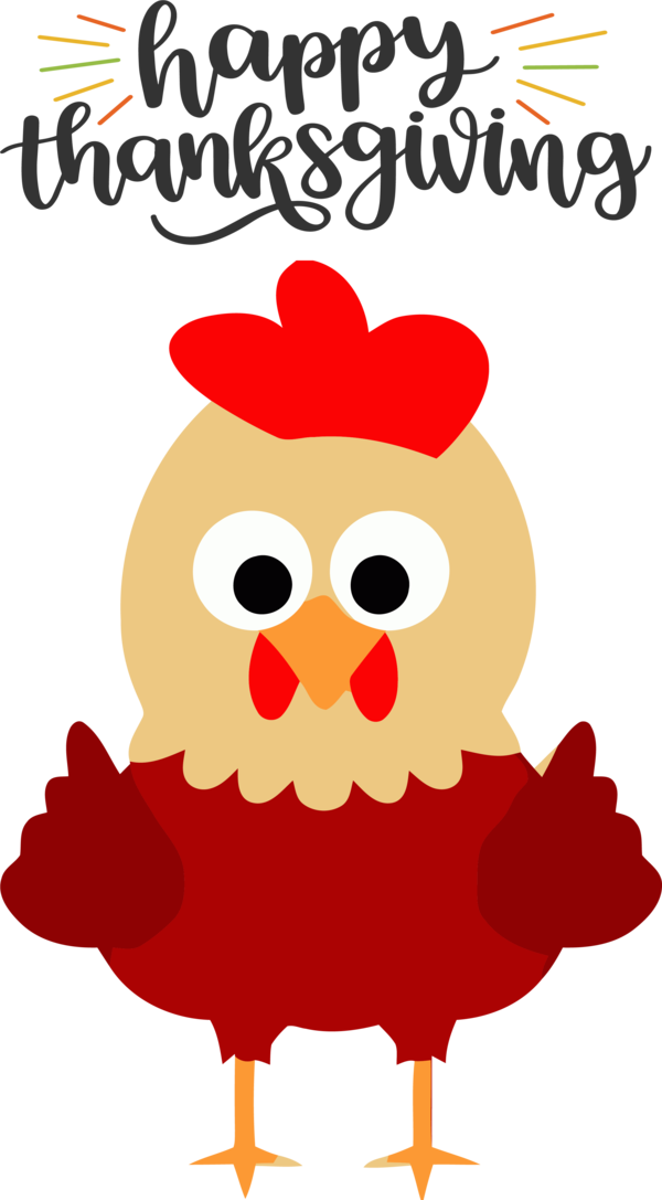 Transparent Thanksgiving Chicken Cartoon Chicken for Thanksgiving Turkey for Thanksgiving