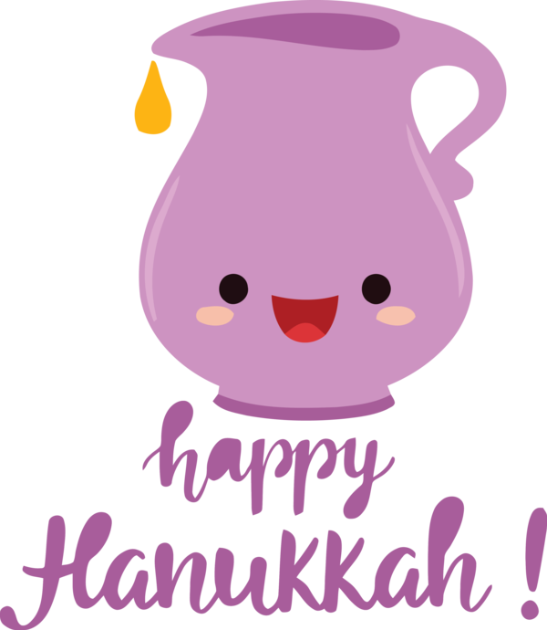 Transparent Hanukkah Cartoon Logo Line for Happy Hanukkah for Hanukkah