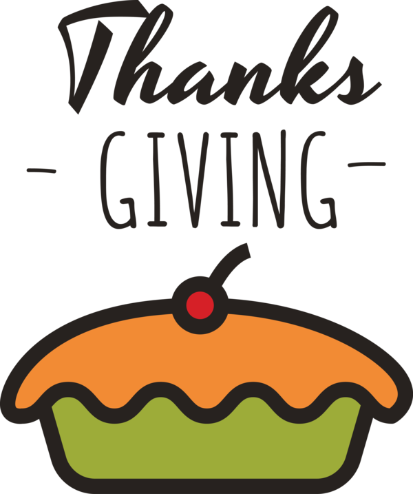 Transparent Thanksgiving Logo Plant Line for Give Thanks for Thanksgiving