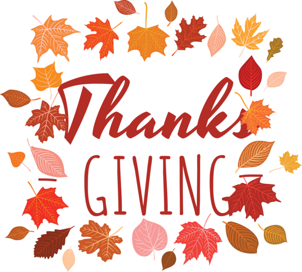 Transparent Thanksgiving Design Leaf Floral design for Happy Thanksgiving for Thanksgiving