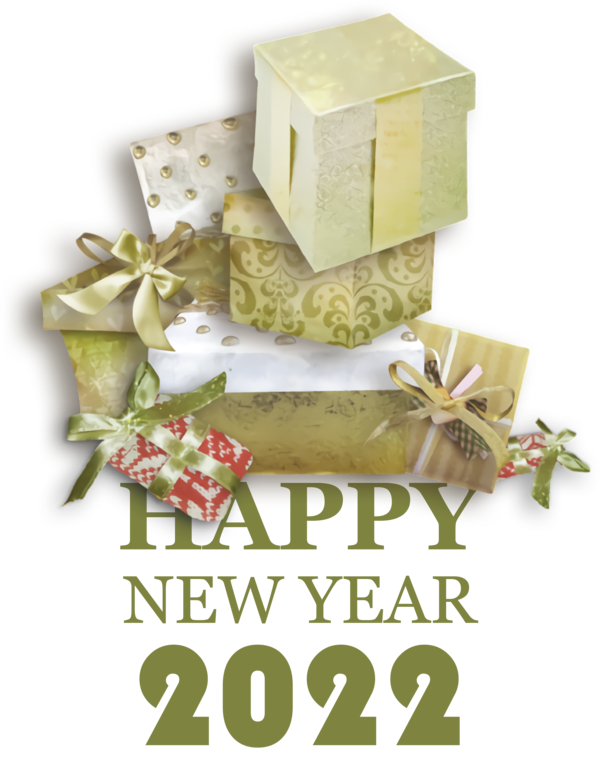 Transparent New Year Christmas Day Gift Gift Card for New Year Gifts for New Year