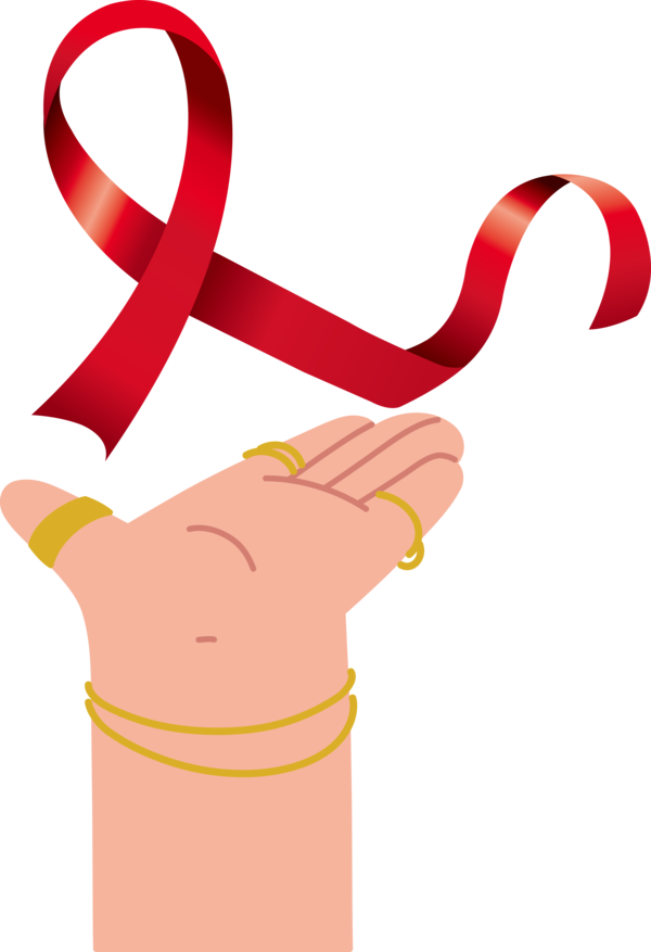 Transparent World Aids Day World AIDS Day Logo Line for Aids Day for World Aids Day