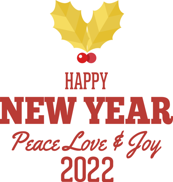 Transparent New Year Logo Line Adrian Steel for Happy New Year 2022 for New Year