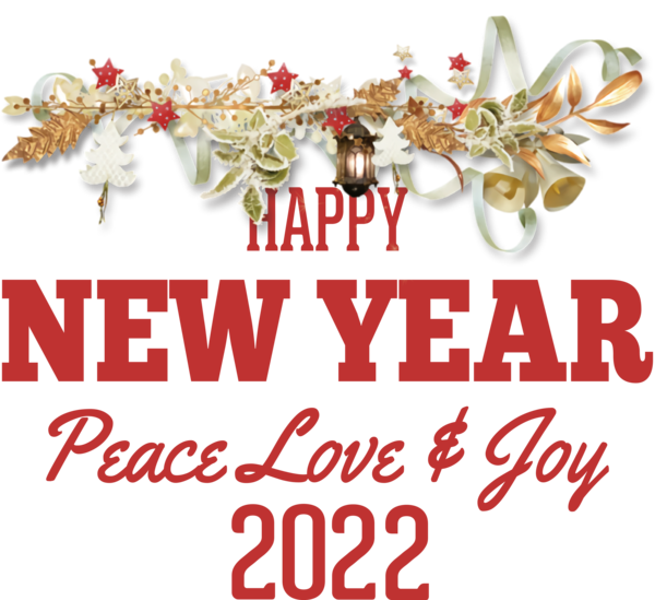 Transparent New Year Bauble Christmas Day HOLIDAY ORNAMENT for Happy New Year 2022 for New Year