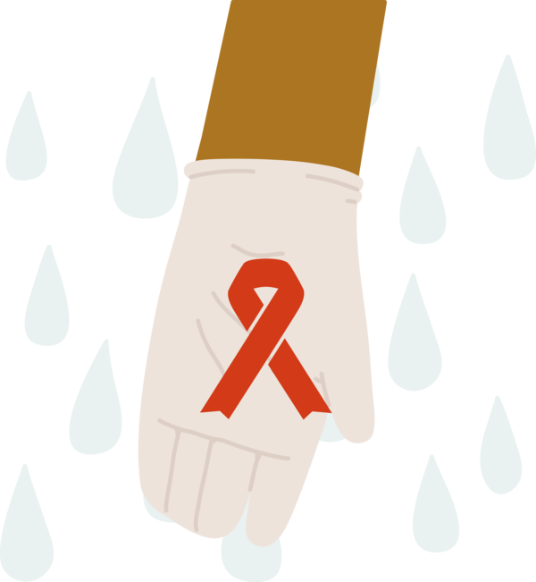 Transparent World Aids Day Design Font H&M for Aids Day for World Aids Day