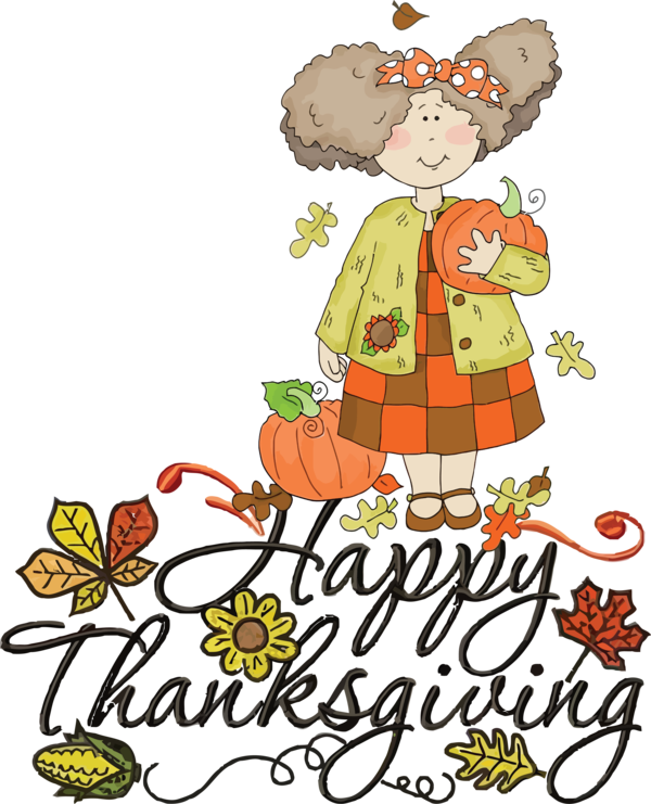 Transparent Thanksgiving Floral design Design Leaf for Happy Thanksgiving for Thanksgiving