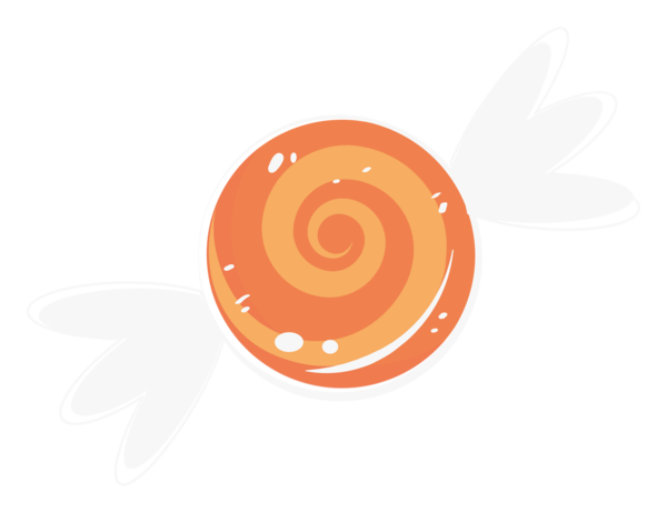 Transparent Halloween Circle Logo Design for Halloween Party for Halloween