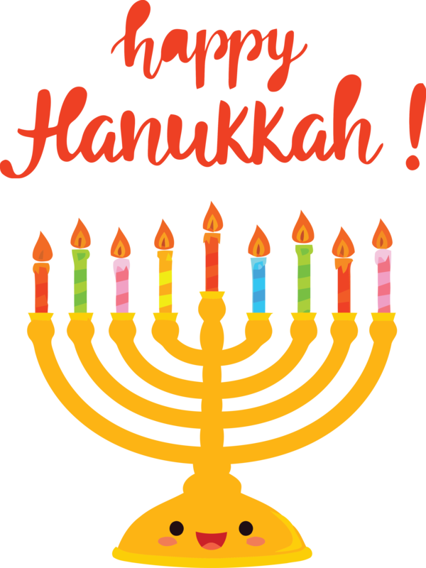 Transparent Hanukkah Candle Holder Candle bougeoir for Happy Hanukkah for Hanukkah
