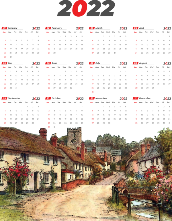 Transparent New Year Budleigh Salterton Aylesbeare Calendar System for Printable 2022 Calendar for New Year