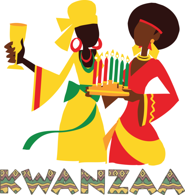 Transparent Kwanzaa Kwanzaa Kinara Hanukkah for Happy Kwanzaa for Kwanzaa