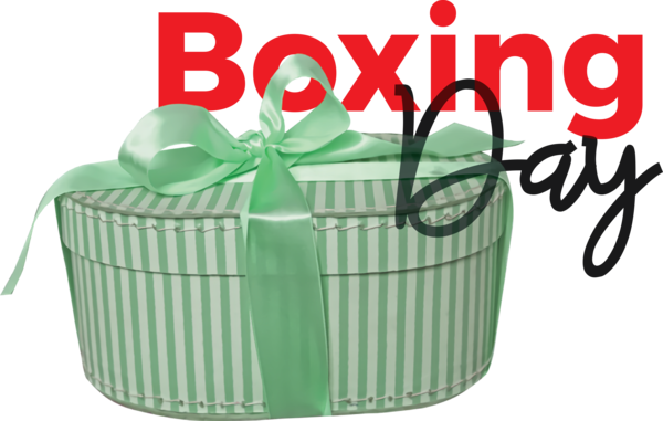 Transparent Boxing Day Flying Futures Design Green for Happy Boxing Day for Boxing Day