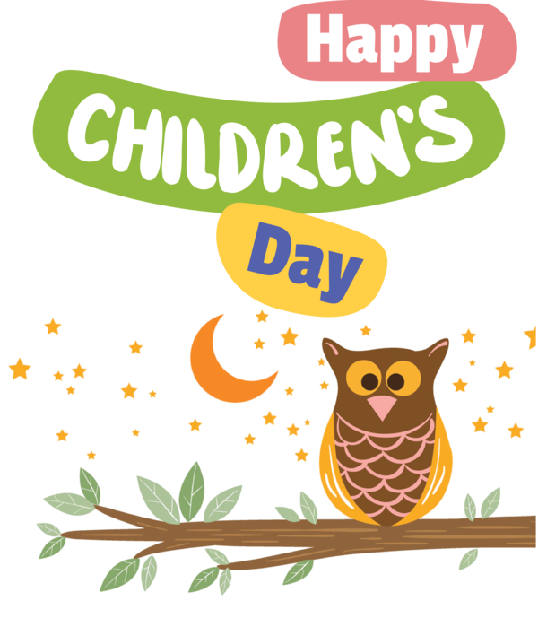 Transparent International Children's Day Cartoon Design Humour for Children's Day for International Childrens Day