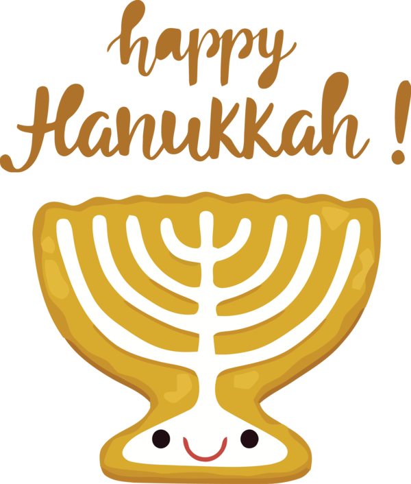 Transparent Hanukkah Logo Candle Holder Candle for Happy Hanukkah for Hanukkah