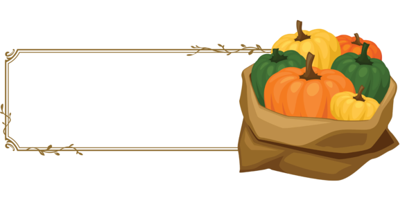 Transparent Thanksgiving Winter squash Pumpkin Vegetable for Harvest for Thanksgiving