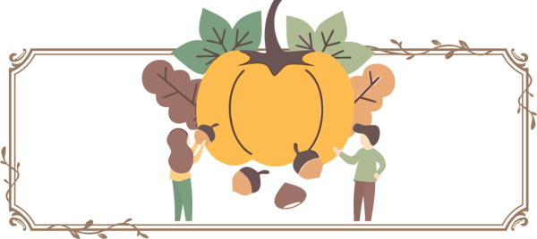 Transparent Thanksgiving Cartoon Painting Drawing for Harvest for Thanksgiving