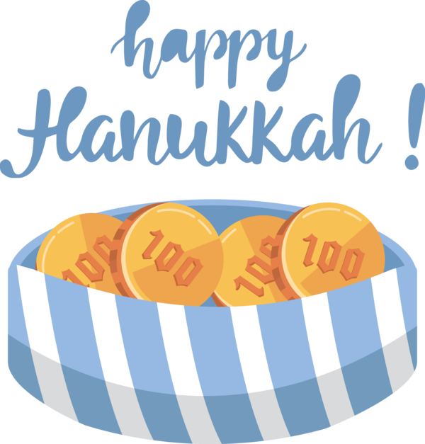 Transparent Hanukkah Logo  Line for Happy Hanukkah for Hanukkah