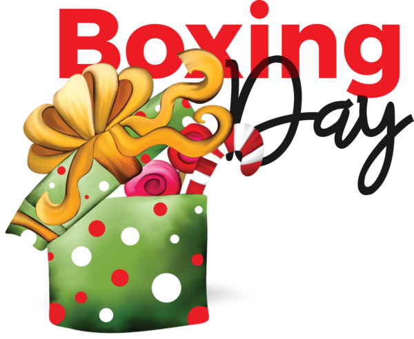 Transparent Boxing Day Christmas Day Drawing New Year for Happy Boxing Day for Boxing Day