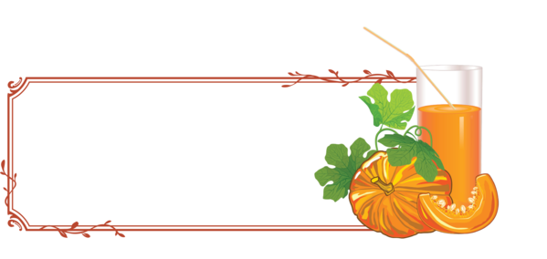 Transparent Thanksgiving Flower Line Vegetable for Thanksgiving Pumpkin for Thanksgiving