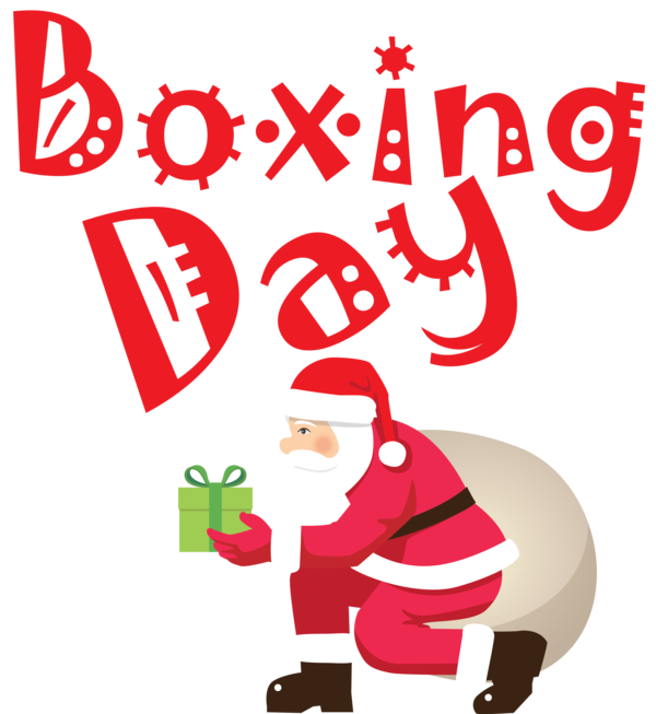 Transparent Boxing Day Christmas Day Santa Claus Boxing Day for Happy Boxing Day for Boxing Day