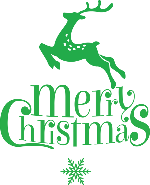 Transparent Christmas Logo Leaf Design for Merry Christmas for Christmas