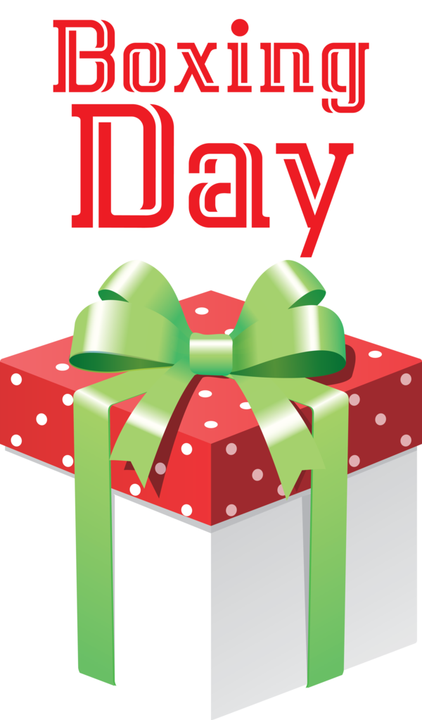 Transparent Boxing Day Design Line Gift for Happy Boxing Day for Boxing Day