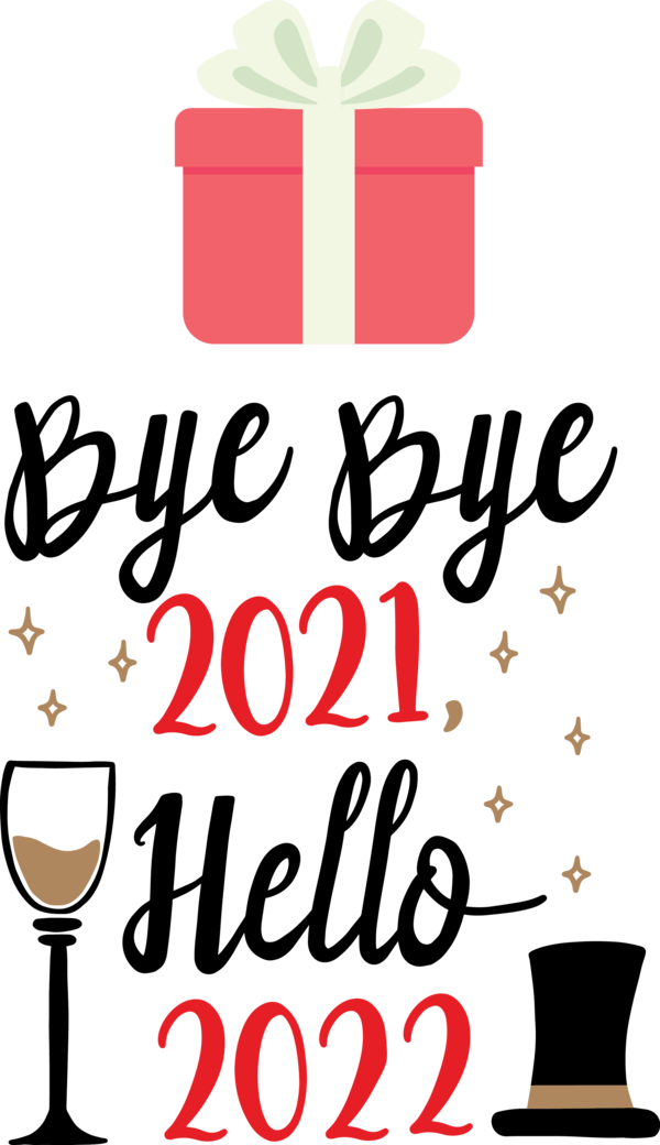 Transparent New Year Logo Meter New Year for Happy New Year 2022 for New Year