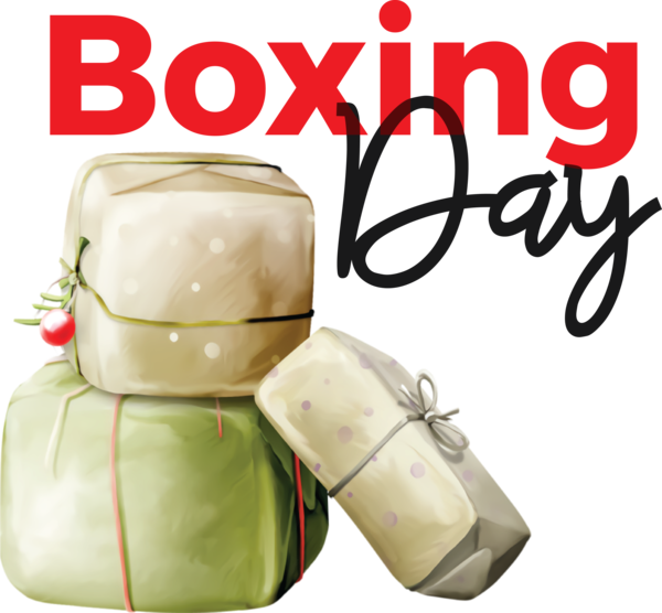 Transparent Boxing Day Gift Coupon T-Shirt for Happy Boxing Day for Boxing Day