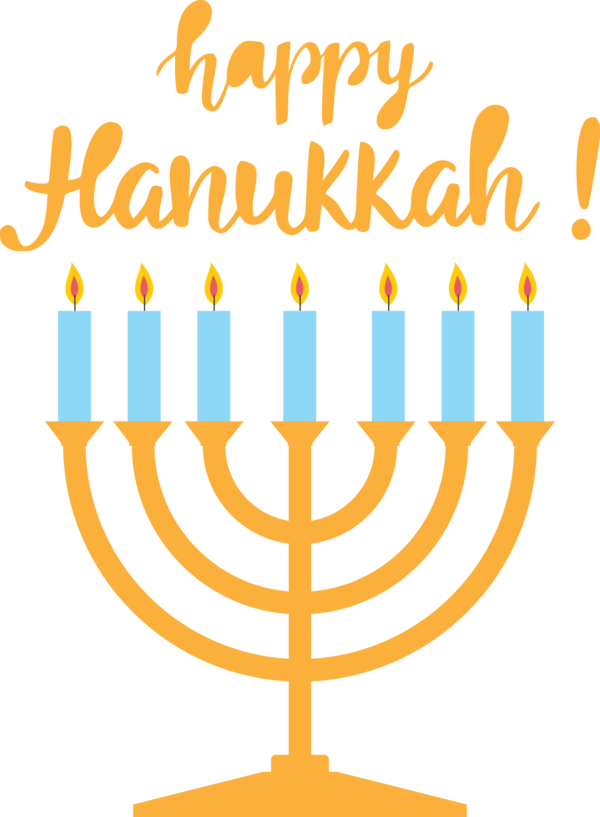 Transparent Hanukkah Temple menorah Hanukkah Line for Happy Hanukkah for Hanukkah