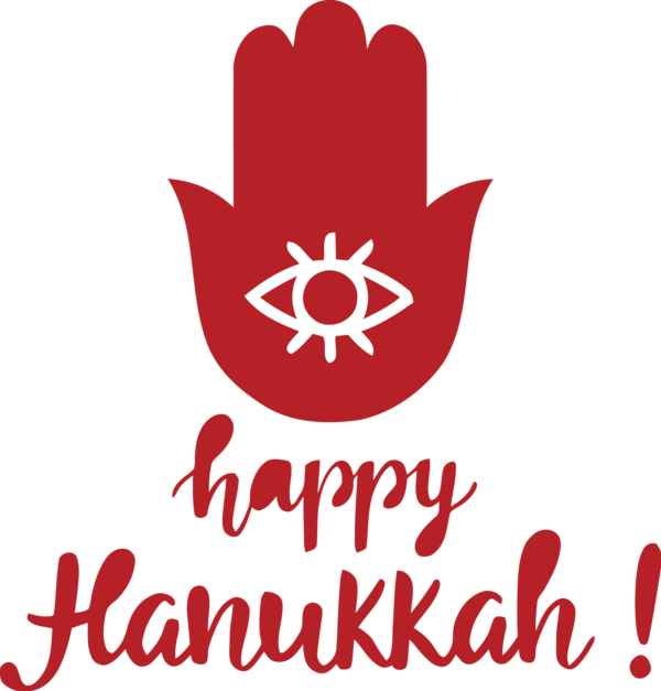 Transparent Hanukkah Flower Logo Line for Happy Hanukkah for Hanukkah