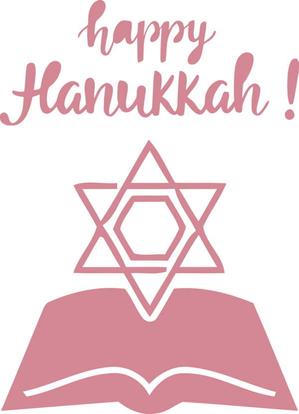 Transparent Hanukkah Design Logo Line for Happy Hanukkah for Hanukkah