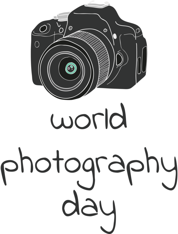 Transparent World Photography Day Camera Mirrorless interchangeable-lens camera Camera Lens for Photography Day for World Photography Day