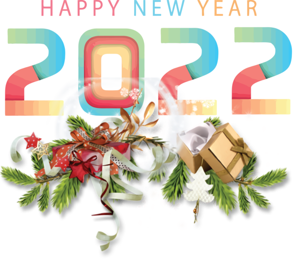 Transparent New Year Christmas Day New Year Calendar System for Happy New Year 2022 for New Year