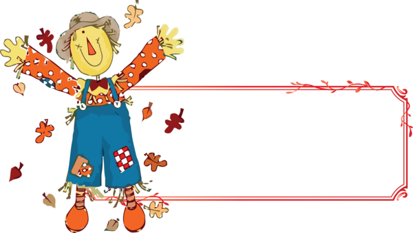 Transparent Thanksgiving Pongal Drawing Scarecrow for Happy Thanksgiving for Thanksgiving