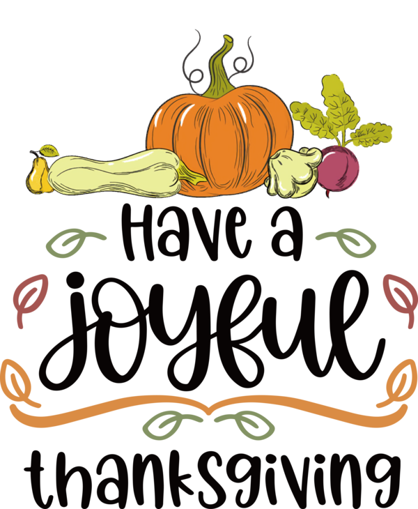 Transparent Thanksgiving Vegetable Cartoon Pumpkin for Happy Thanksgiving for Thanksgiving