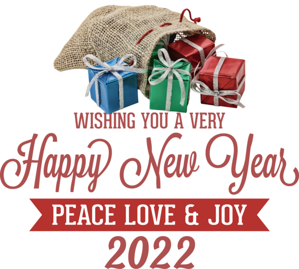 Transparent New Year Christmas Day Cultural Celebration Drawing for Happy New Year 2022 for New Year