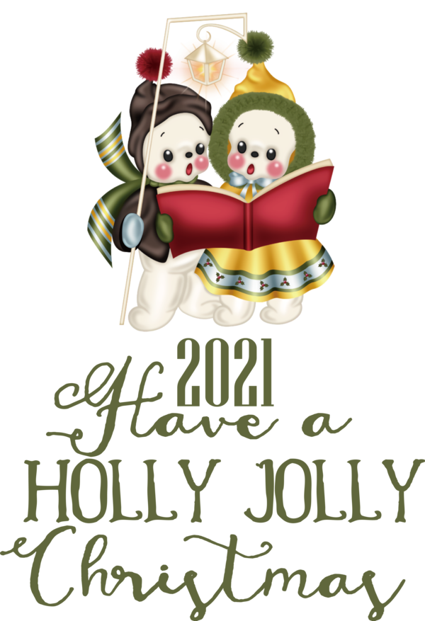 Transparent Christmas Mrs. Claus Christmas Day Snowman for Holly for Christmas