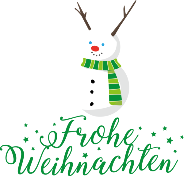 Transparent Christmas Christmas Day Design Rudolph for Frohliche Weihnachten for Christmas
