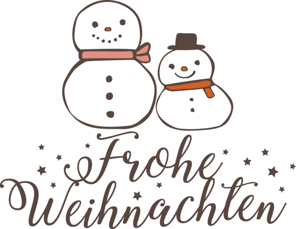 Transparent Christmas Cartoon Line Happiness for Frohliche Weihnachten for Christmas