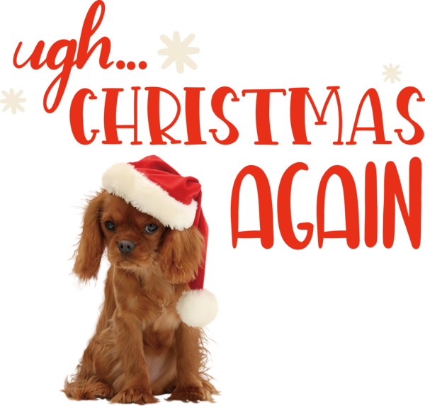 Transparent Christmas Dog Puppy Christmas Day for Merry Christmas for Christmas