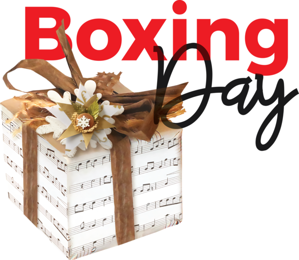 Transparent Boxing Day Cut flowers Floral design Gift for Happy Boxing Day for Boxing Day