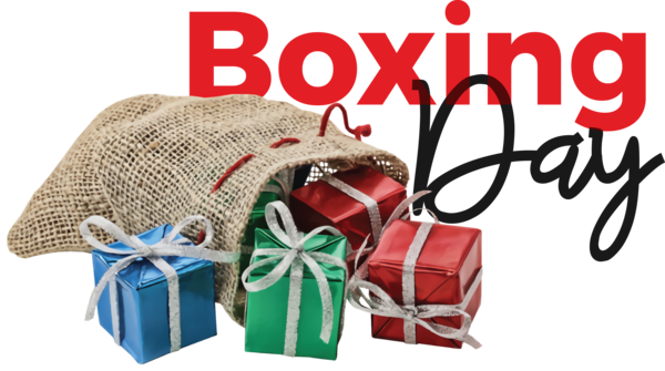 Transparent Boxing Day Gift Christmas gift Gift Box for Happy Boxing Day for Boxing Day