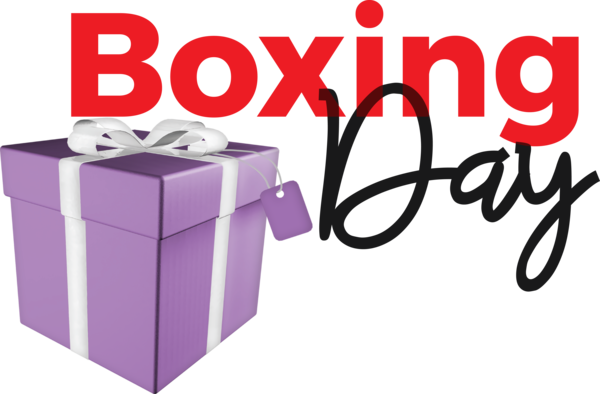 Transparent Boxing Day Gift Christmas gift Christmas Day for Happy Boxing Day for Boxing Day