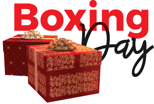 Transparent Boxing Day Gift Christmas Day Christmas gift for Happy Boxing Day for Boxing Day