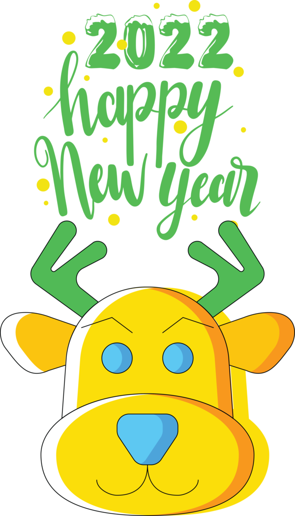 Transparent New Year Human LON:0JJW Smiley for Happy New Year 2022 for New Year