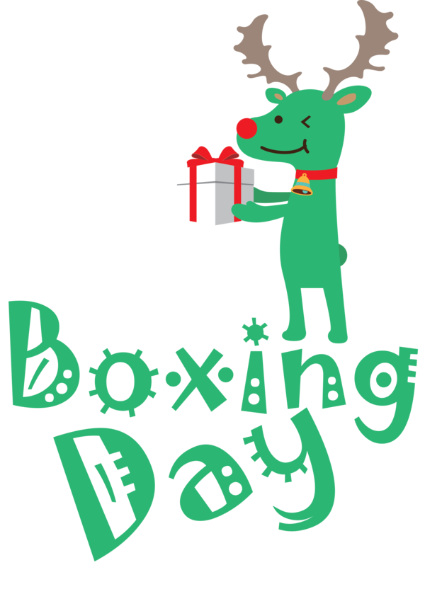 Transparent Boxing Day Human Logo Cartoon for Happy Boxing Day for Boxing Day
