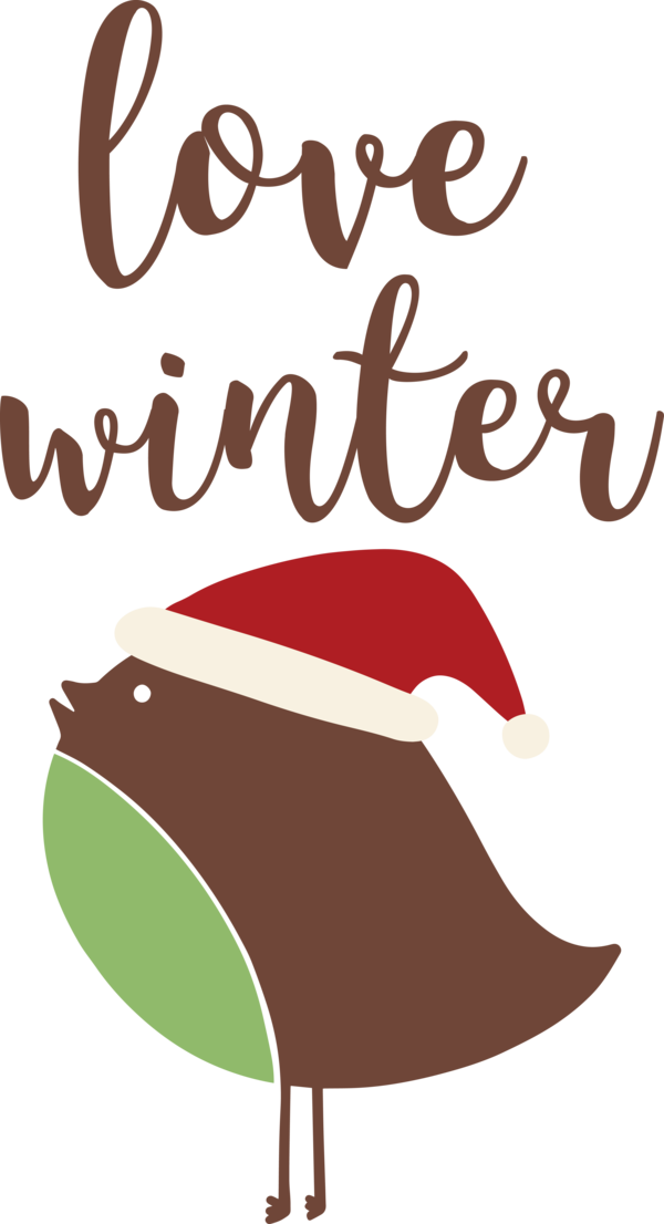 Transparent christmas Logo Line Beak for Hello Winter for Christmas