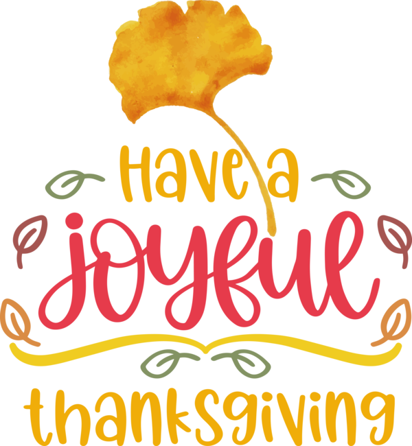 Transparent Thanksgiving Logo Yellow Mitsui cuisine M for Happy Thanksgiving for Thanksgiving