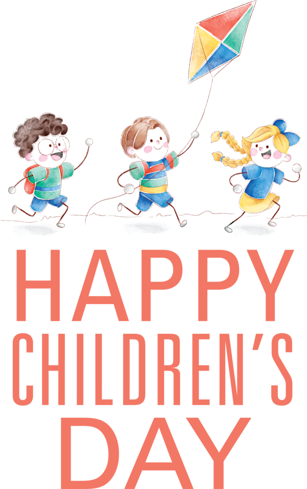 Transparent International Children's Day Human Behavior Line for Children's Day for International Childrens Day
